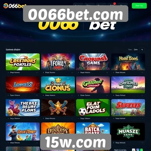 0066bet.com oferece diversas opções de jogos online